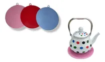 Comprar Set X 12 Posa Pava Silicona Cocina Apoya Fuente
