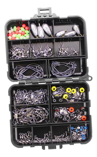 Full Set Of Fishing Accessories With Box 160pcs 1