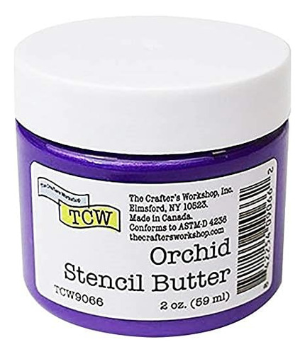 Orchid Stencil Butter 2oz