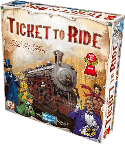 Ticket To Ride - Jogo De Tabuleiro Galápagos Em Português