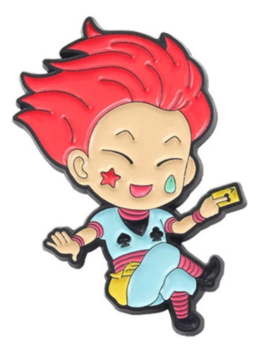 Pin Hisoka Morow Hunter X Hunter Metálico Soft Pins Broche