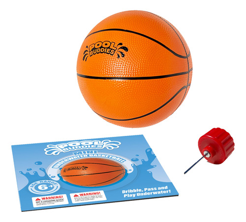 Pelota De Baloncesto Acuática De 16.5 Cm Juego De Piscina Pa