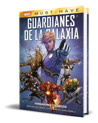 Guardianes De La Galaxia [ Vengadores Cósmicos ] Pasta Dura, De Michael Avon Oeming,mike Del Mundo. Editorial Panini, Tapa Dura En Español, 2021