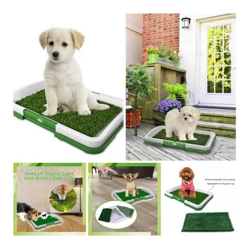 Imagen 9 de 10 de Alfombra Bandeja Baño Para Perro Mascotas