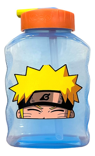 Botella Toma Jugo Naruto - Kido 250ml Niños Libre Bpa