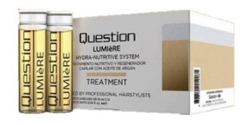 Ampollas Lumiere Question Tratamiento Hydra-nutritive. X 12u