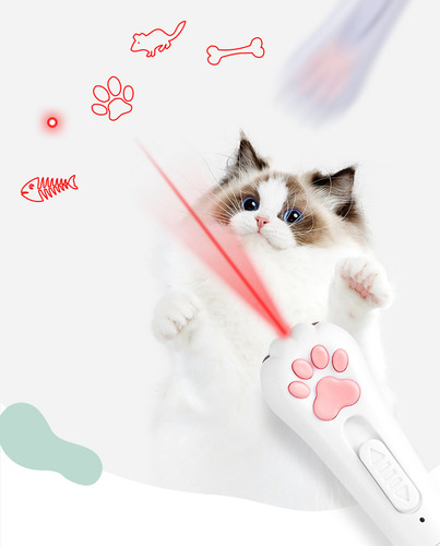 Juguete Láser Interactivo Para Mascotas Laser Cat