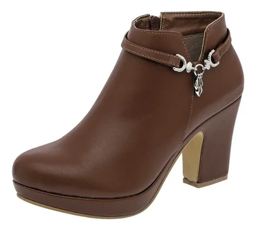 Botin Dcristian 787 Para Mujer Color Camel E5