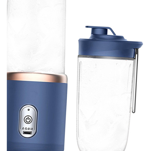 Licuadora Portátil, Mezcladora De Frutas Usb Con Botella De