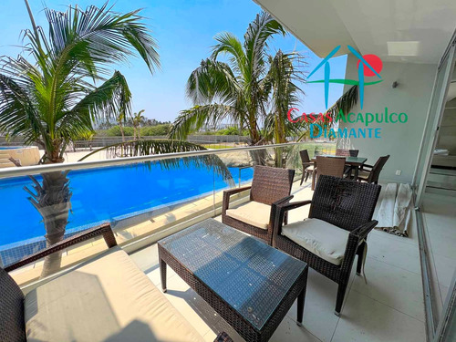 Cad Aura D 102. 3 Terrazas, Vista A Las Áreas Comunes. Con Club De Playa