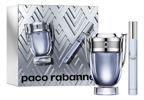 Kit Paco Rabanne Invictus Edt 50ml + Miniatura 10ml