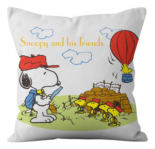 9 Juegos De Fundas De Cojín, Estampado Snoopy