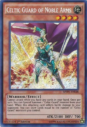 Guardia Celta De Armas Nobles Secret Raro Yugioh