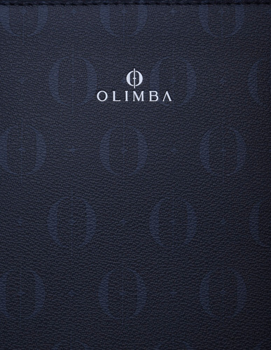 Bolsa Tote Olimba Para Mujer Amplios Compartimientos 9794 Negro Lisa Oro