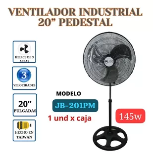 Ventilador Industrial De 20 Jbo -pedestal