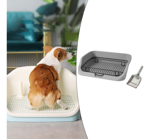 Sanitário Para Cães, Bandeja Grande Para Xixi Com Cerca Alta