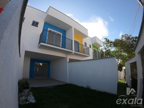 Imagem 2 de 30 de Jacaraipe, São Patrício, Casa Duplex 2 Suites, Sala, Cozinha, Lavabo, Área De Serviços, 2 Vagas De Garagem, Sol Da Manhã, 82 M² - Ca00420 - 69454494