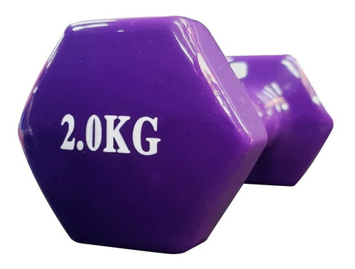 Mancuerna Vinilo 2kg - Gym, Calistenia Entrenamiento Pilates