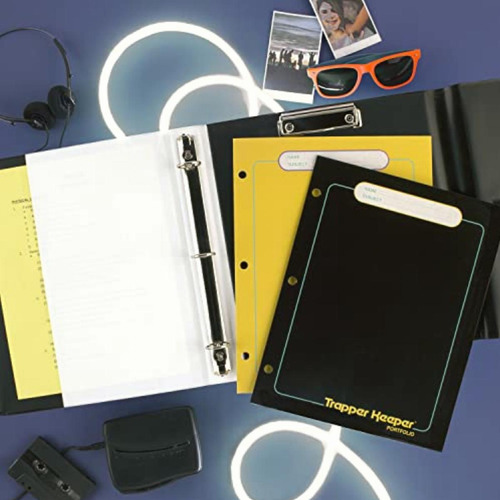 Trapper Keeper Binder, Retro Design, 1 Inch Binder Includes