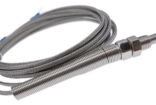 Sensor De Temperatura A Inox Termocople Ti K Probeta 5-100mm