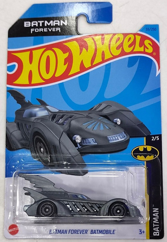 Hotwheels - Vehículo Batman Forever Batmobile