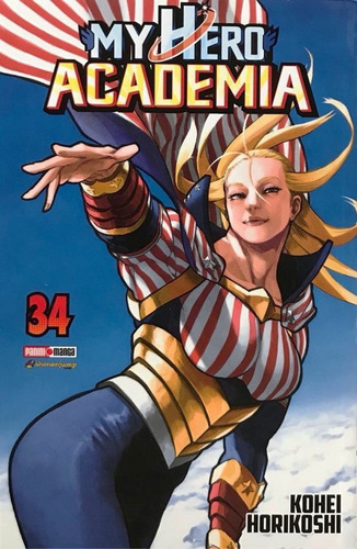 Manga My Hero Academia Boku No Hero Tomo 34 Panini Español