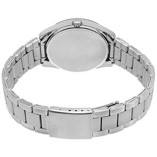 Reloj Casio Mtp-1302d-1a2 Para Caballero Plateado/ Negro/oro