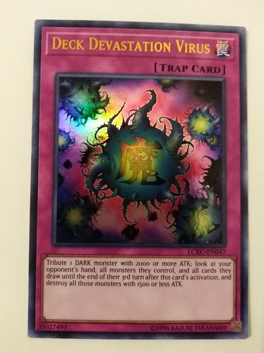 Deck Devastation Virus - Ultra Rare        Lckc