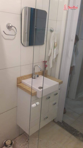 Imagem 5 de 7 de Apartamento Com 2 Dormitórios À Venda, 55 M² Por R$ 220.000,00 - Jardim Praiano - Guarujá/sp - Ap0113