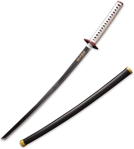 Katana Metal Anime Kimetsu No Yaiba Demon Slayer Cosplay Tg