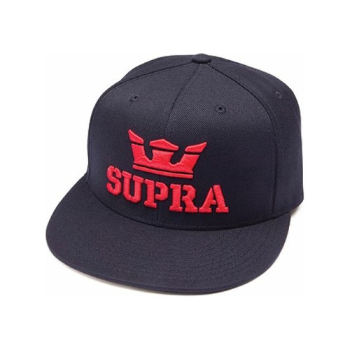 Gorra Supra Above Snap Black Red S6211501