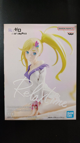 Figura Re Zero - Minerva Bandai Relaxtime 