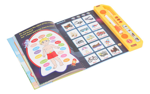 Libro De Sonido En Inglés Para Niños Con Letras De Idioma El
