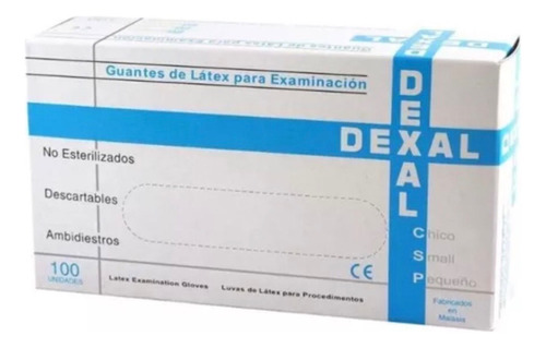 Guantes De Latex Descartables Caja X 100 (talles S - M Y L)