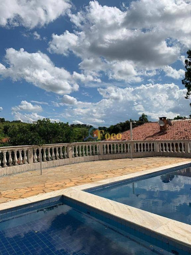 Imagem 2 de 30 de Maravilhoso Sítio Com Vista Cinematográfica, 3 Dormitórios, 1 Suíte E Piscina No Summertime Barreiro - Itatiba/sp - Si0014