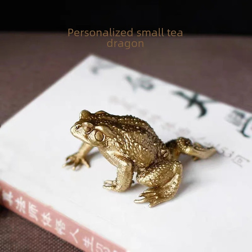 6 X 4 X 2,5 Cm, Pesa Alrededor De 67 G, Adorno De Cobre Con