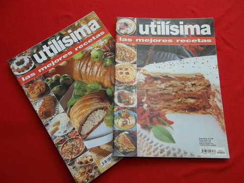 Utilísima Las Mejores Recetas Lote Con 2 Revistas Excelentes