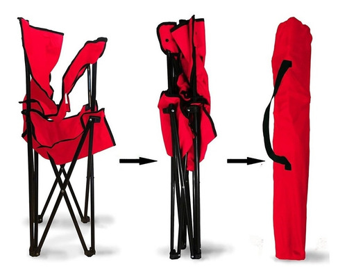Set 2 Sillas Director Sillón Plegable Playa Camping Pesca