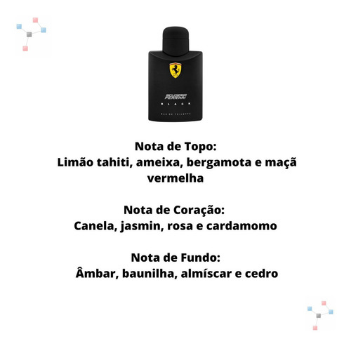 Perfume Scuderia Ferrari Black Edt M 125ml