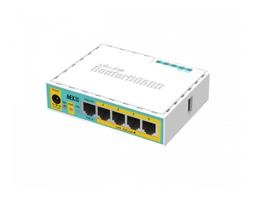 Conectividad Switch Router Mikrotik Hex-poe-lite Mikrotik L4