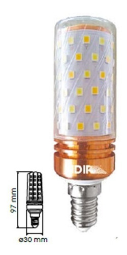 Mini Bulbo De Led Base E14 10 W 3 Cambios Temperatura Color de la luz 3 Cambios de Temperatura