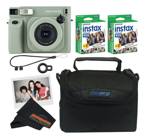 Cámara Instantánea Fujifilm Instax Wide 400 Sage Green