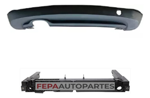 Lip Spoiler Paragolpes Trasero Vw Tiguan 2009 / 2011