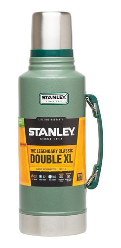 Imagen 1 de 4 de Stanley Termo Clásico 1.9 LTS de acero inoxidable verde