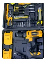 Comprar Taladro Recargable Doble Batería 24 V Set De Herramientas