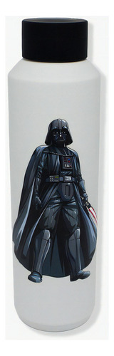 Garrafa Térmica Personagens Desenhos 600ml Presente Oficial Cor Darth Vader Star Wars Mandalorian