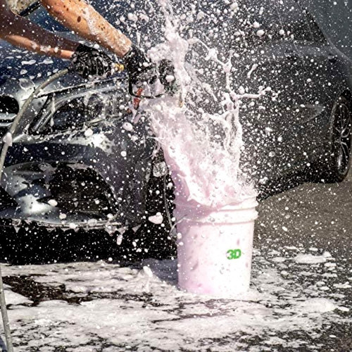 3d Pink Car Soap Shampoo Super Concentrado Alta Espuma 1 Gal