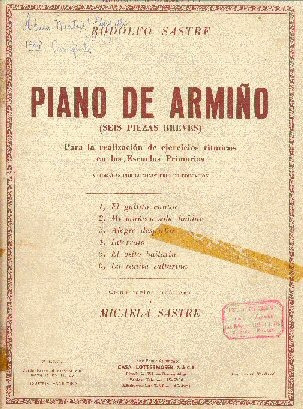 Rodolfo Sastre: Piano De Armiño