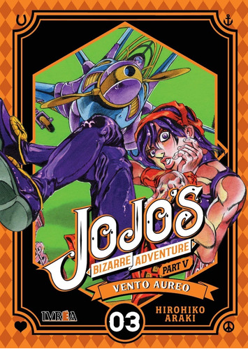 Manga Jojo Bizarre Adventure Vento Aureo 03 - Ivrea