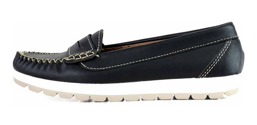 Mocasín Mujer Cuero Briganti Zapato Chatita - Mcmo03587